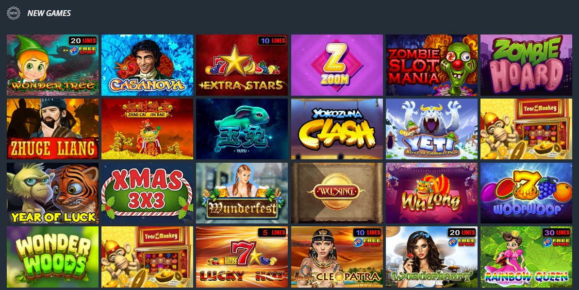 Jogos populares de cassino on-line